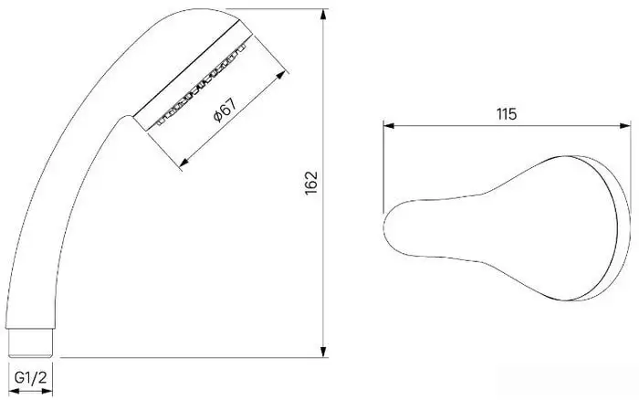 Смеситель Milardo Duplex DUPSBL2M10 - фото товара