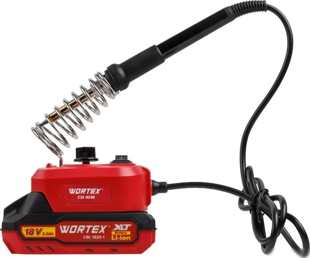 Паяльная станция Wortex CSI 4018 ALL1 XLT Set 1334780 (с 1-им АКБ) – фото товара