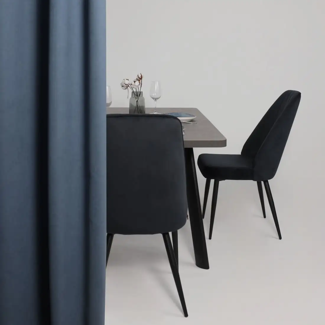 Стул Мамадома Leonard M (d24 Black Lux/черный)