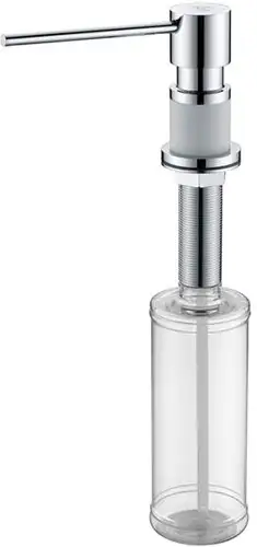 Дозатор для жидкого мыла Paulmark Kraft D003-431(WH) (белый/белый матовый)