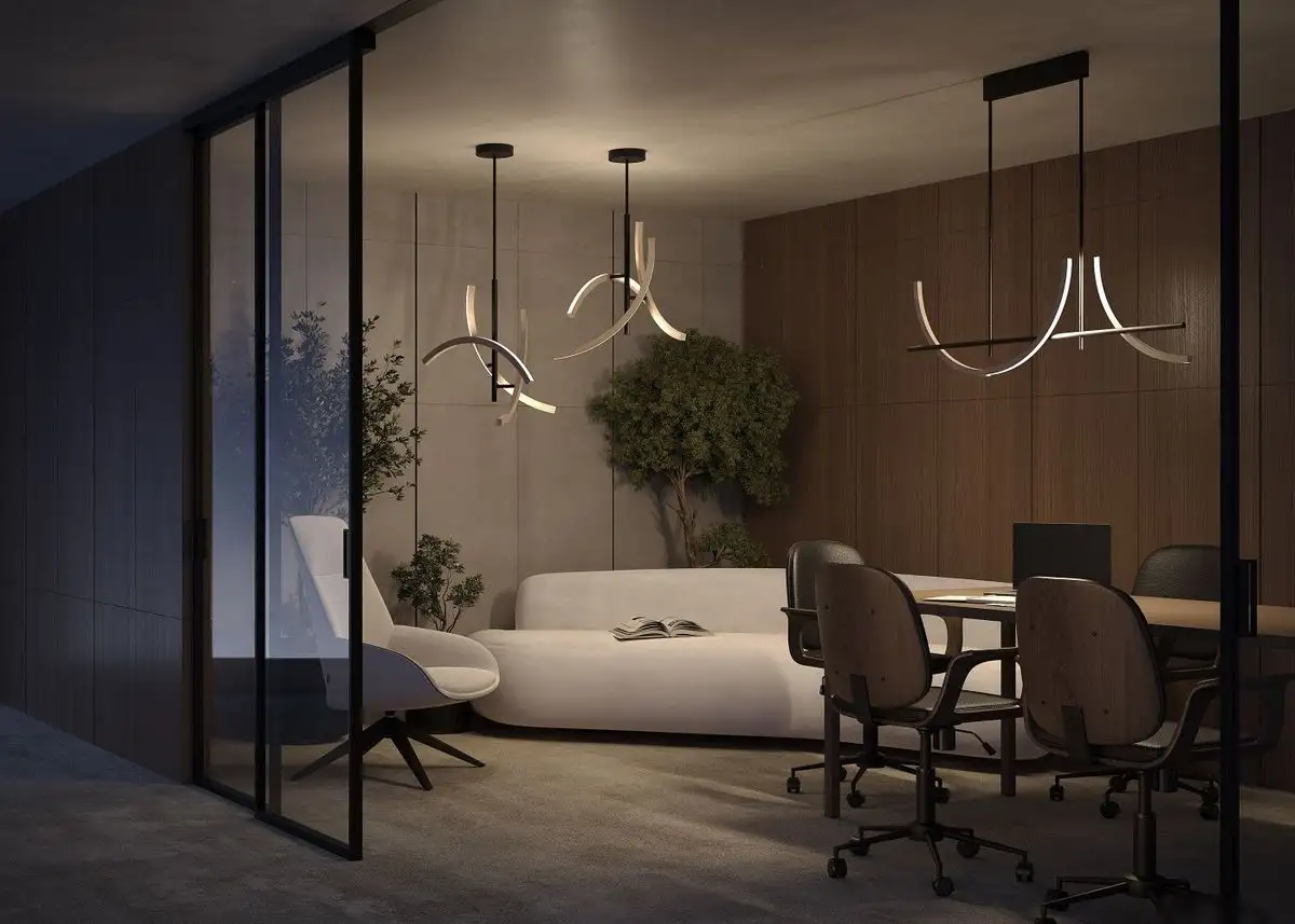 Подвесная люстра Maytoni MOD428PL-L27BK – фото товара