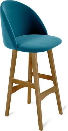 Стул Sheffilton SHT-ST35/S65 (тихий океан/светлый орех) – изображение в каталоге