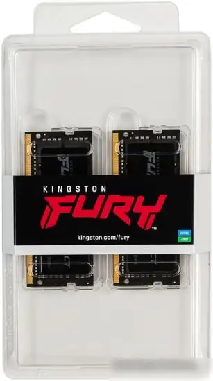 Оперативная память Kingston FURY Impact 2x32GB DDR4 SODIMM PC4-25600 KF432S20IBK2/64 – фото товара