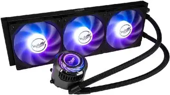 Система жидкостного охлаждения для процессора Valkyrie Jarn 360 ARGB (черный) – изображение в каталоге