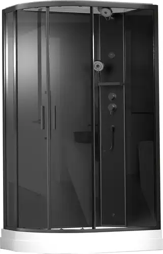 Душевая кабина Timo Ilma 902 R Black