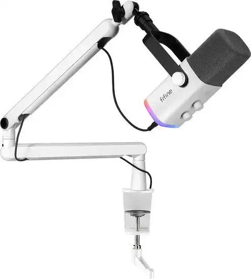 Проводной микрофон FIFINE TAM8 (белый) – фото товара