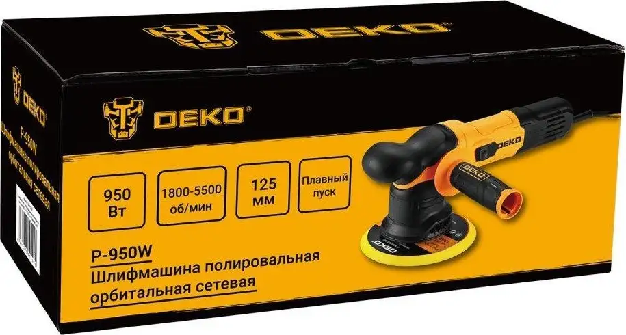 Полировальная машина Deko P-950W 084-1097 – фото товара