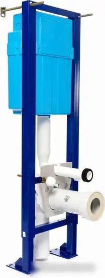 Инсталляция для унитаза SIAMP Bcu Ingenio с панелью Cut (хром глянец) - фото товара