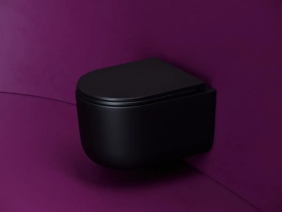 Унитаз подвесной Ceramica Nova Ulma Торнадо CN4006TMB (с крепежом и сиденьем) - фото товара