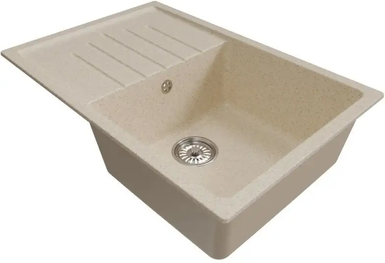 Кухонная мойка Mixline ML-GM19 551985 (бежевый) - фото товара