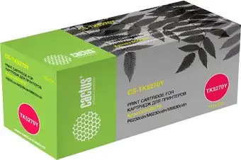 Картридж CACTUS CS-TK5270Y (аналог Kyocera TK-5270Y) – изображение в каталоге