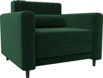Кресло-кровать Лига диванов Лига-070 132558 (велюр Seven 626 зеленый) – изображение в каталоге