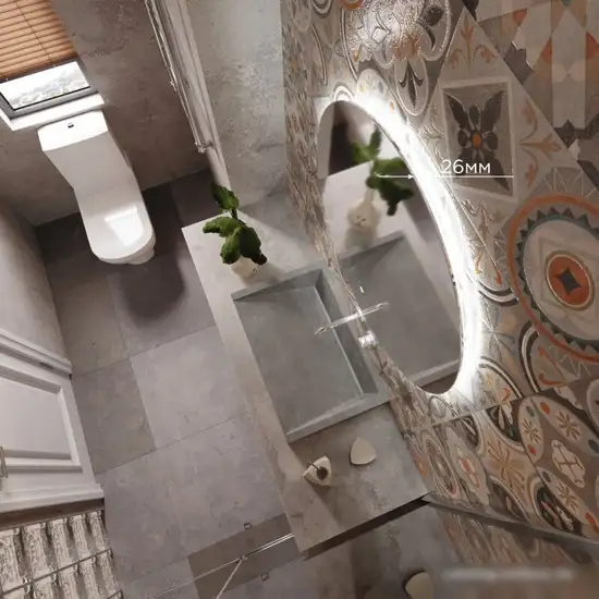 Mixline Зеркало Алон Круг 550311 – фото товара