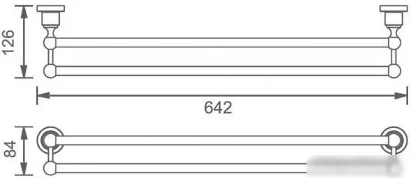 Держатель для полотенца Aquanet 3824D – фото товара