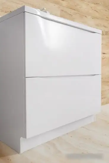 BelBagno Тумба под умывальник Marino-800-2C-PIA-BL-P (bianco lucido) – фото товара