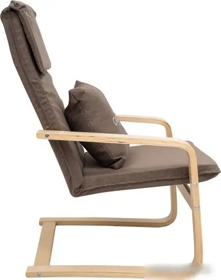 Интерьерное кресло Calviano Soft 1 (коричневый) – фото товара