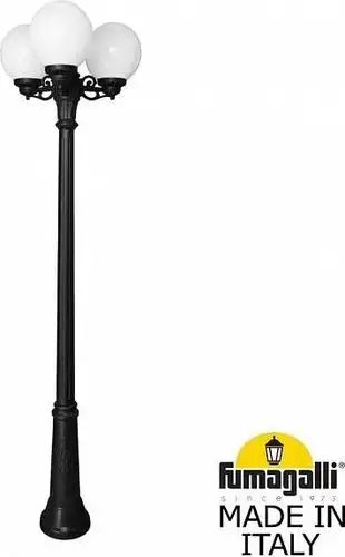 Городской фонарь Fumagalli Globe RICU BISSO/G250 3L FU_G25.157.S30.AYF1R – изображение в каталоге