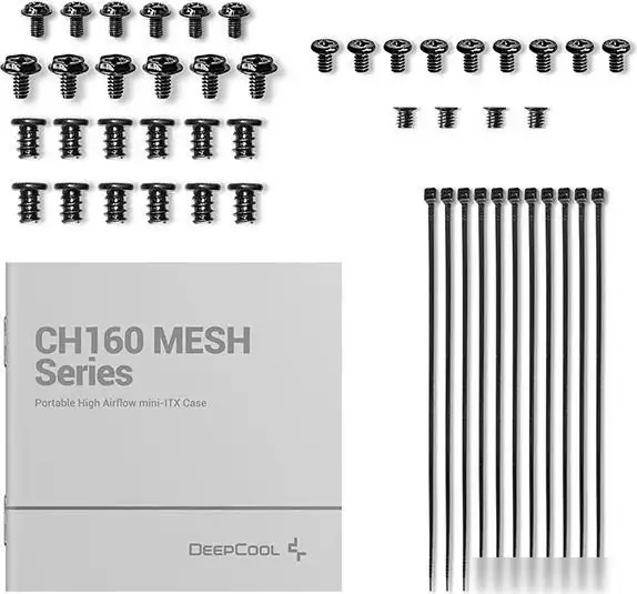 Корпус DeepCool CH160 Mesh R-CH160-BKNMI0-G-1 – фото товара