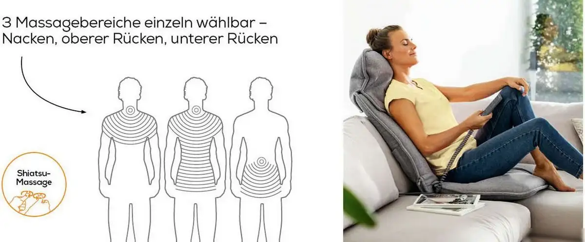 Массажная накидка на сиденье Beurer MG 330 (grey)