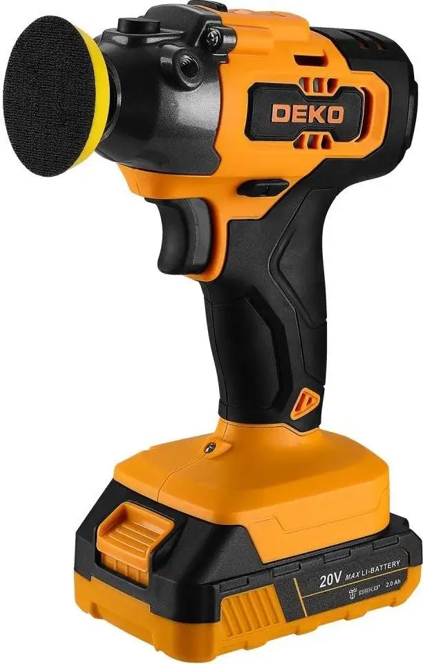 Полировальная машина Deko CP20 084-1085 (с 1-им АКБ) – фото товара