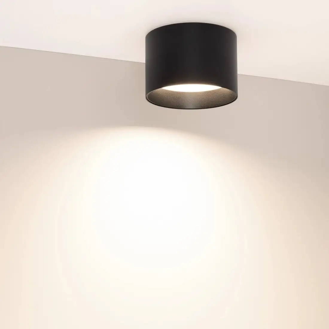 Точечный светильник Arlight SP-BISCOTTO-R120-12W Warm3300-MIX BK 80deg 055010 – фото товара