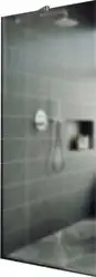 Душевая стенка MaybahGlass 195х99 MGD-1357-4у (сатин/хром глянцевый) - изображение в каталоге