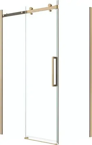 Душевой уголок Grossman Classic 100x80x195 120.K33.04.1080.32.00 (золото сатин/стекло прозрачное) - изображение в каталоге