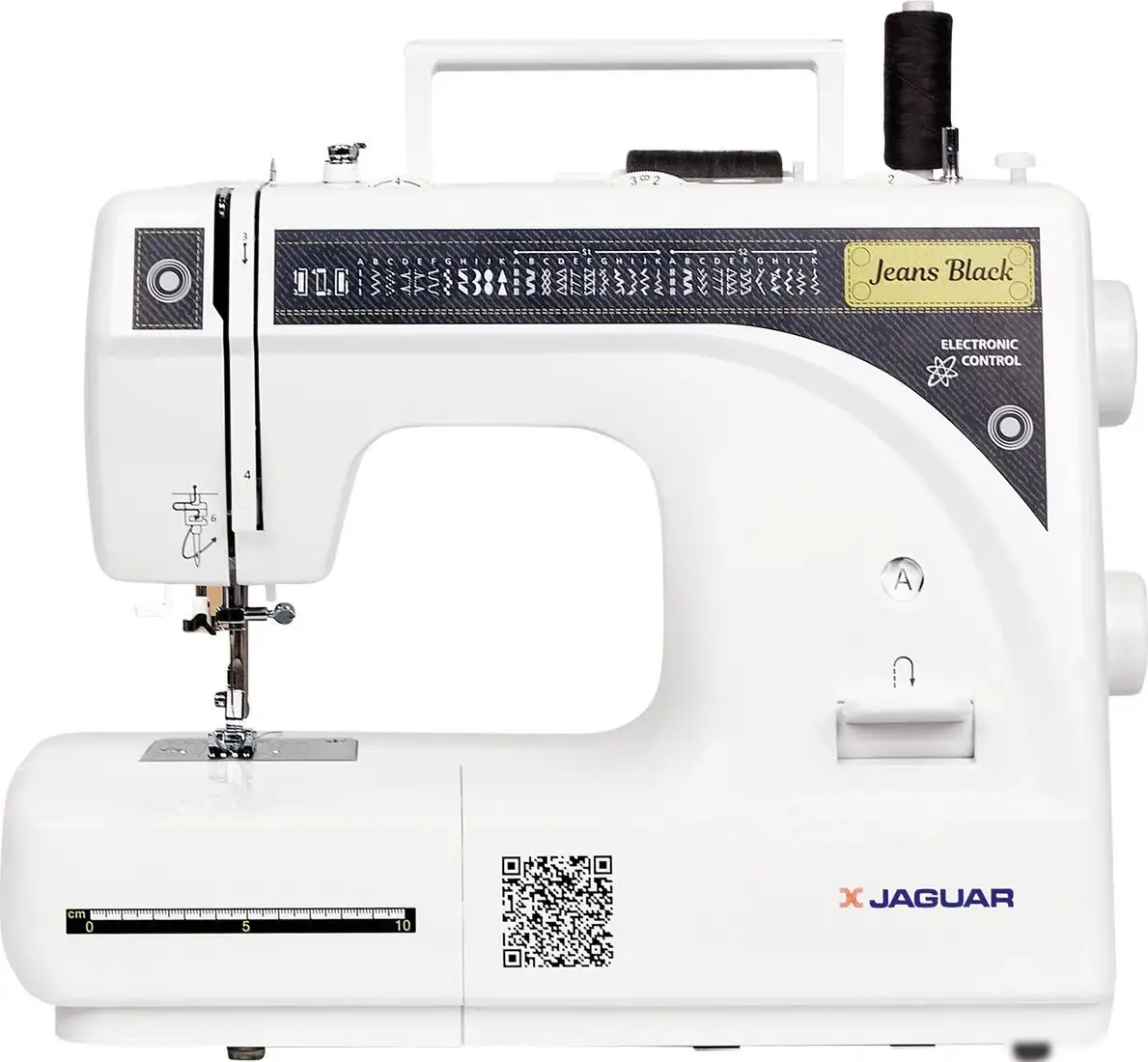 Электромеханическая швейная машина Jaguar Jeans Black - фото товара