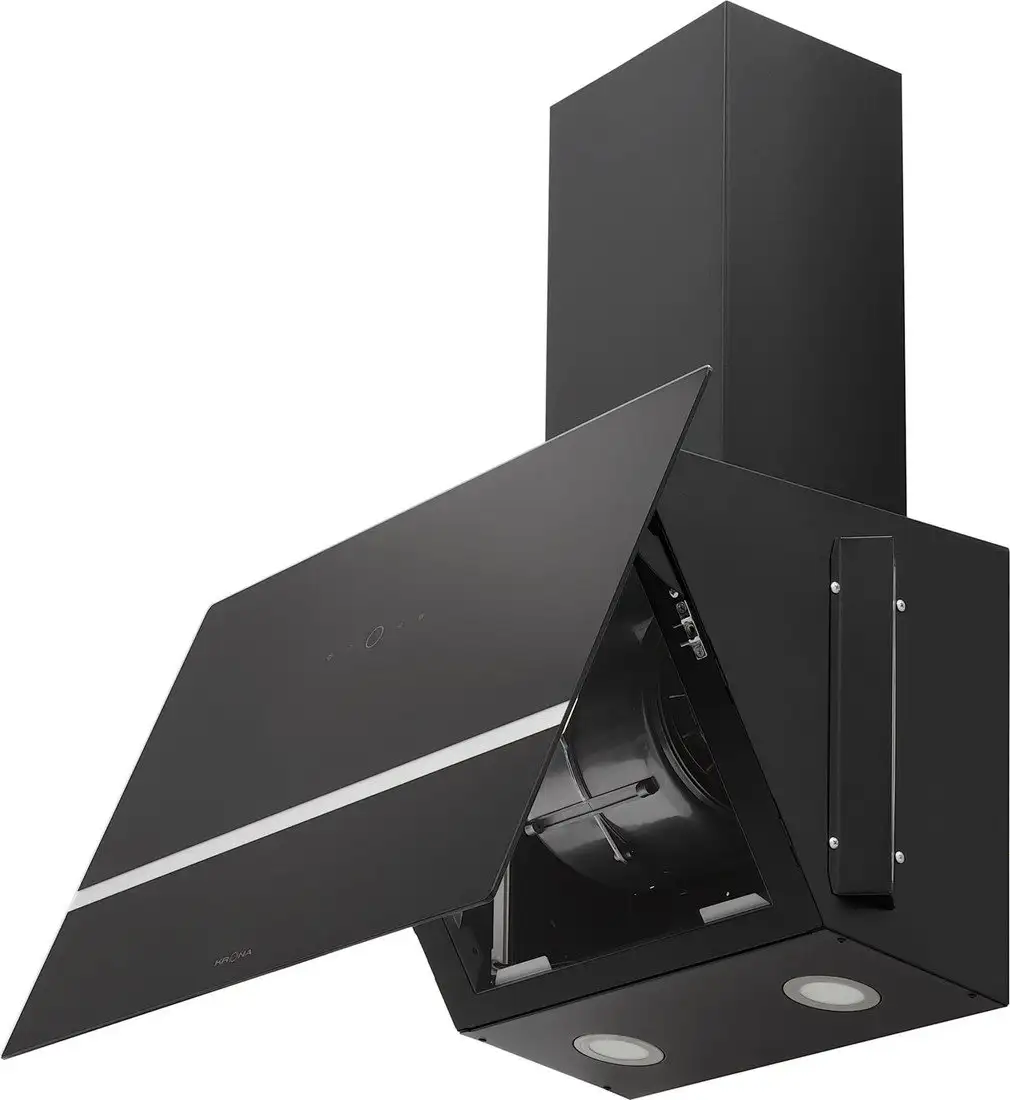 Кухонная вытяжка Krona Bruna 600 Black S (черный) - фото товара