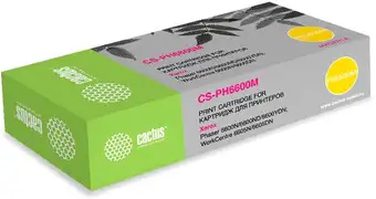 Картридж CACTUS CS-PH6600М (аналог Xerox 106R02234) – изображение в каталоге
