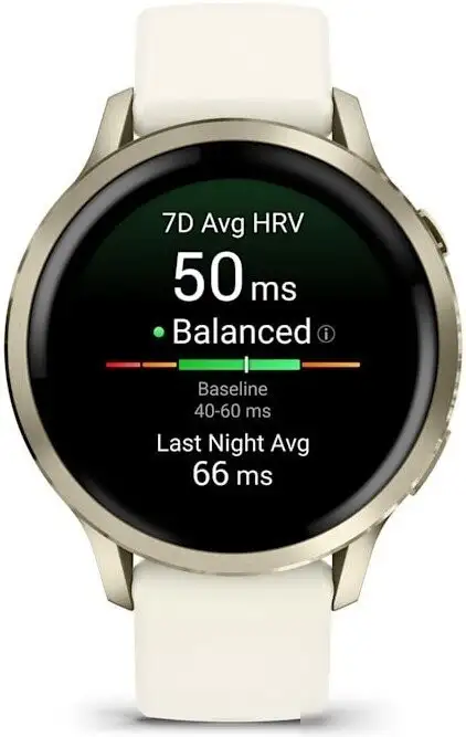 Умные часы Garmin Venu 4 41 мм (золотистый/слоновая кость) – фото товара