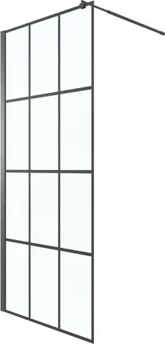 Душевая стенка Niagara Eco NG-552-90 90x190 (черный/прозрачное стекло) - изображение в каталоге