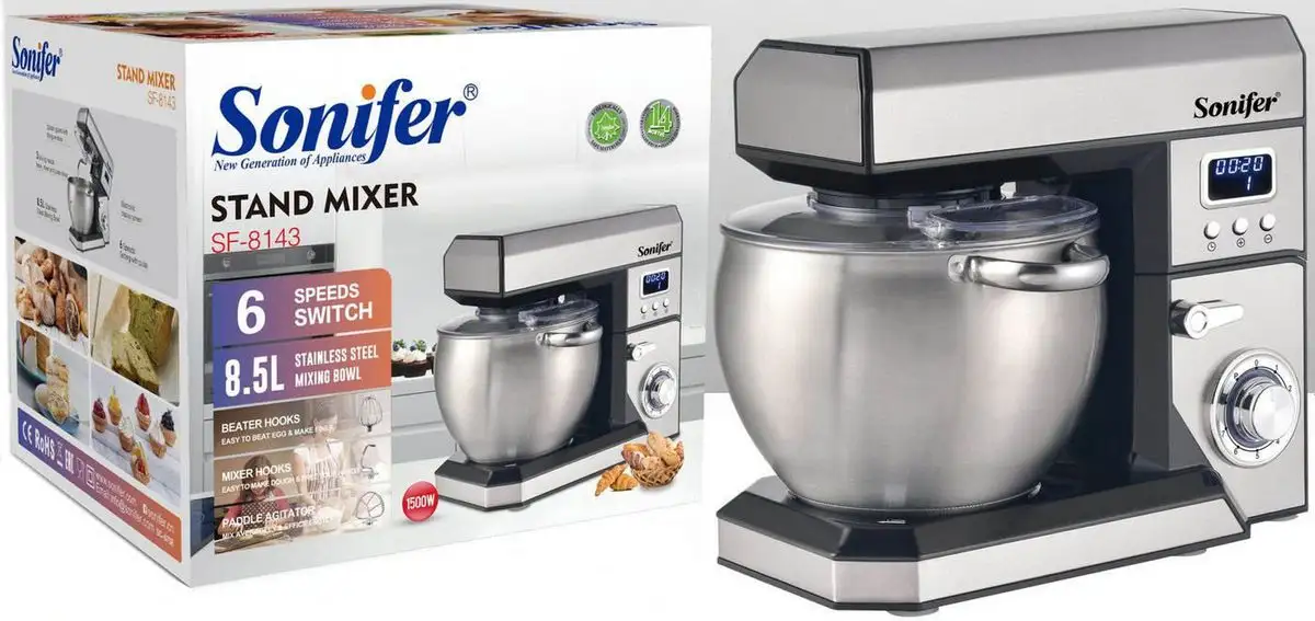 Планетарный миксер Sonifer SF-8143 - фото товара