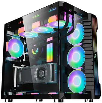 Корпус 1stPlayer Steampunk SP9 (черный)