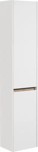 Акватон Шкаф-пенал Нортон 34 1A249403NT01R (правый, белый/дуб эндгрейн) – изображение в каталоге