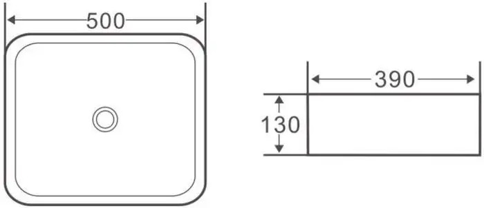 Умывальник BelBagno BB1304 - фото товара
