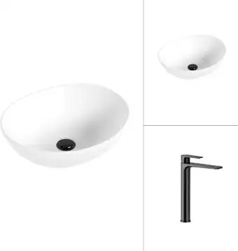 Умывальник Lauter 21652 + Reef 21CK8678BS - изображение в каталоге