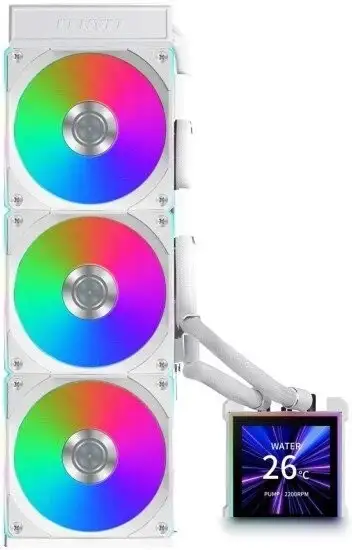 Система жидкостного охлаждения для процессора Lian Li HydroShift II LCD-S 360CL G89.GHS2LCDS36CW.R0 – фото товара