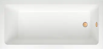 Ванна Wellsee FreeDom 150x80 231101004 (встраиваемая ванна белый глянец, сифон-автомат золото) - изображение в каталоге