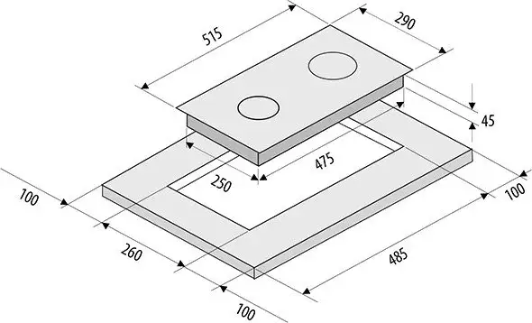 Варочная панель Krona Partita 30 IX - фото товара