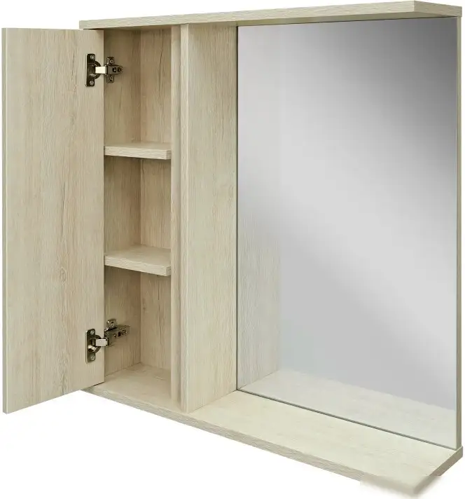 Doratiz Шкаф с зеркалом Мальта 70 L 2711.154 (пикар) – фото товара