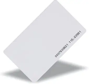 Бесконтактная карта ZKTeco IC Thin Card – изображение в каталоге