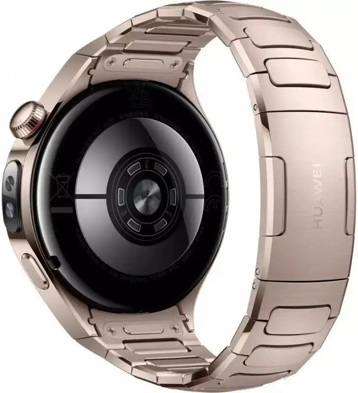 Умные часы Huawei Watch 5 42 мм (золотистый, с золотистым титановым ремешком, международная версия) – фото товара