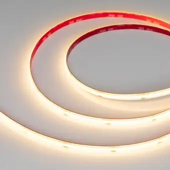 Светодиодная лента COB Arlight 10W/m 480Led/m CSP теплый белый 5M герметичная COB-SE-X480-8mm 24V Warm2700 045857 – изображение в каталоге