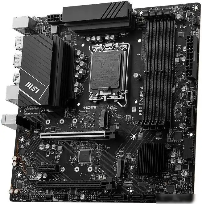 Материнская плата MSI Pro B760M-A – фото товара