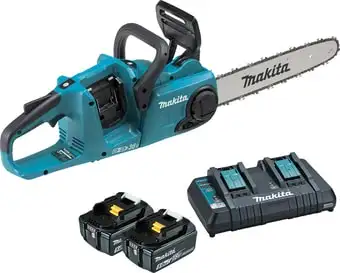 Аккумуляторная пила Makita DUC353PT2 (с 2-мя АКБ 5 Ah) – изображение в каталоге