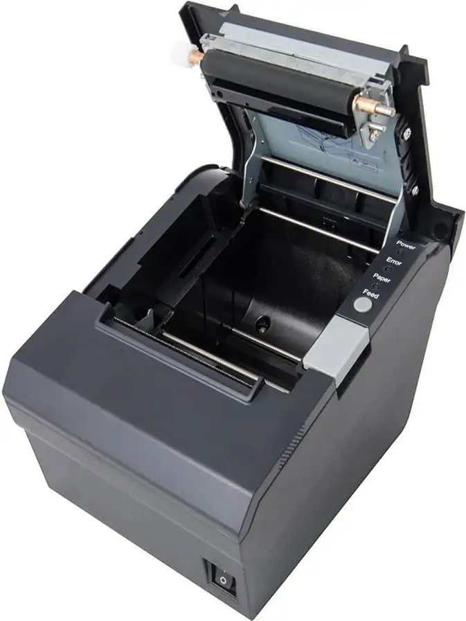 Принтер чеков Mertech G80 (Wi-Fi/USB/RS232/Ethernet, черный) – фото товара