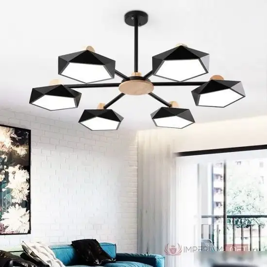 Подвесная люстра ImperiumLoft Geometric-ch01 140731-26 – фото товара