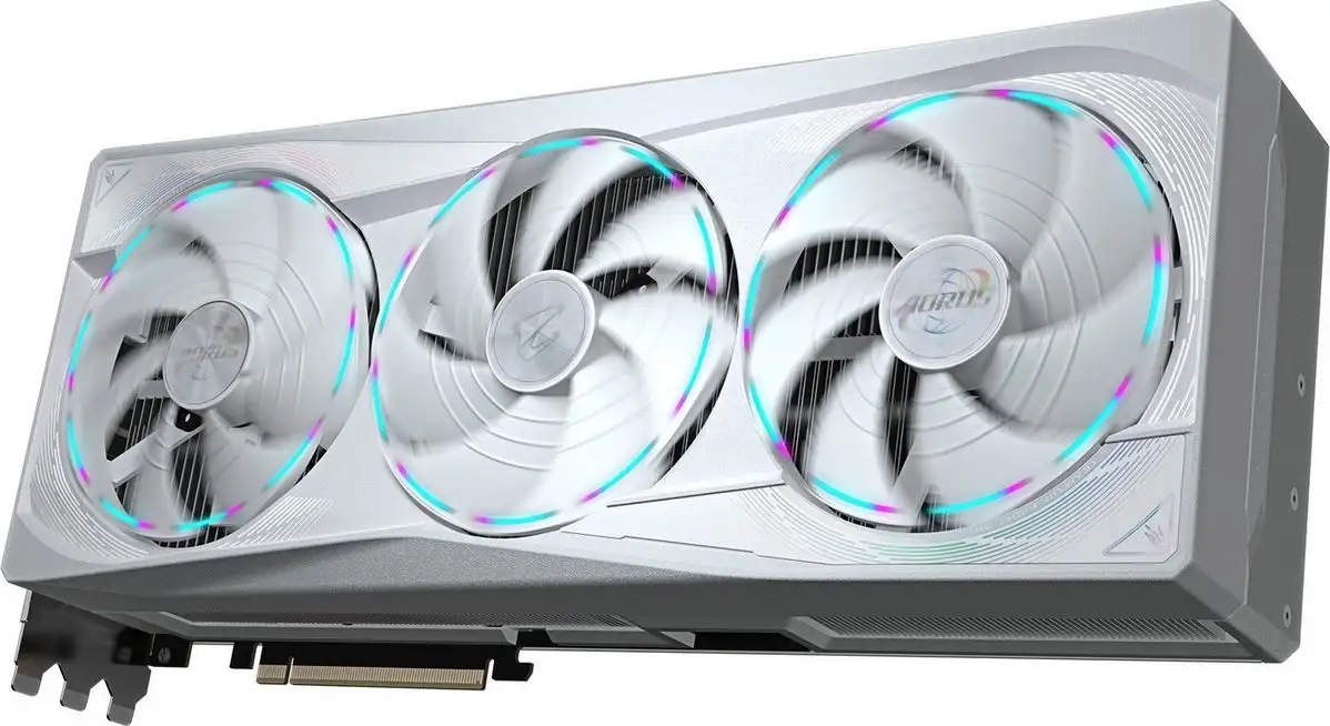 Видеокарта Gigabyte Aorus GeForce RTX 5090 Master Ice 32G GV-N5090AORUSM ICE-32GD – фото товара