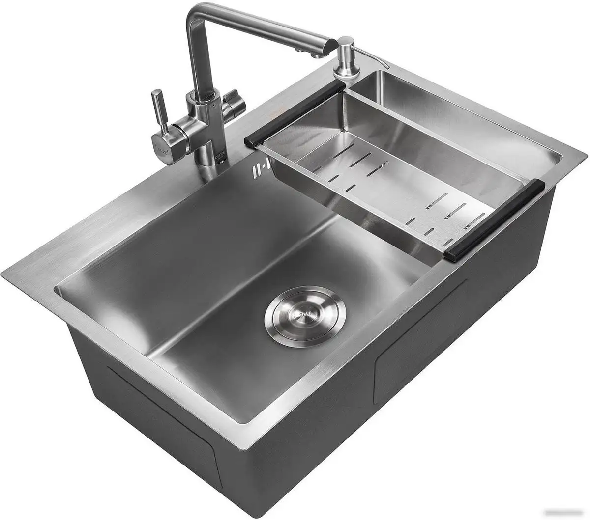 Кухонная мойка Avina HM7048 (нержавеющая сталь) - фото товара
